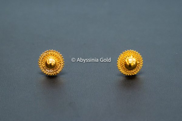21k Gold Small Earrings